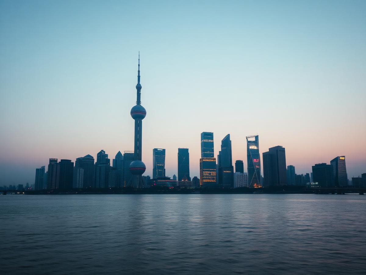 Shanghai skyline