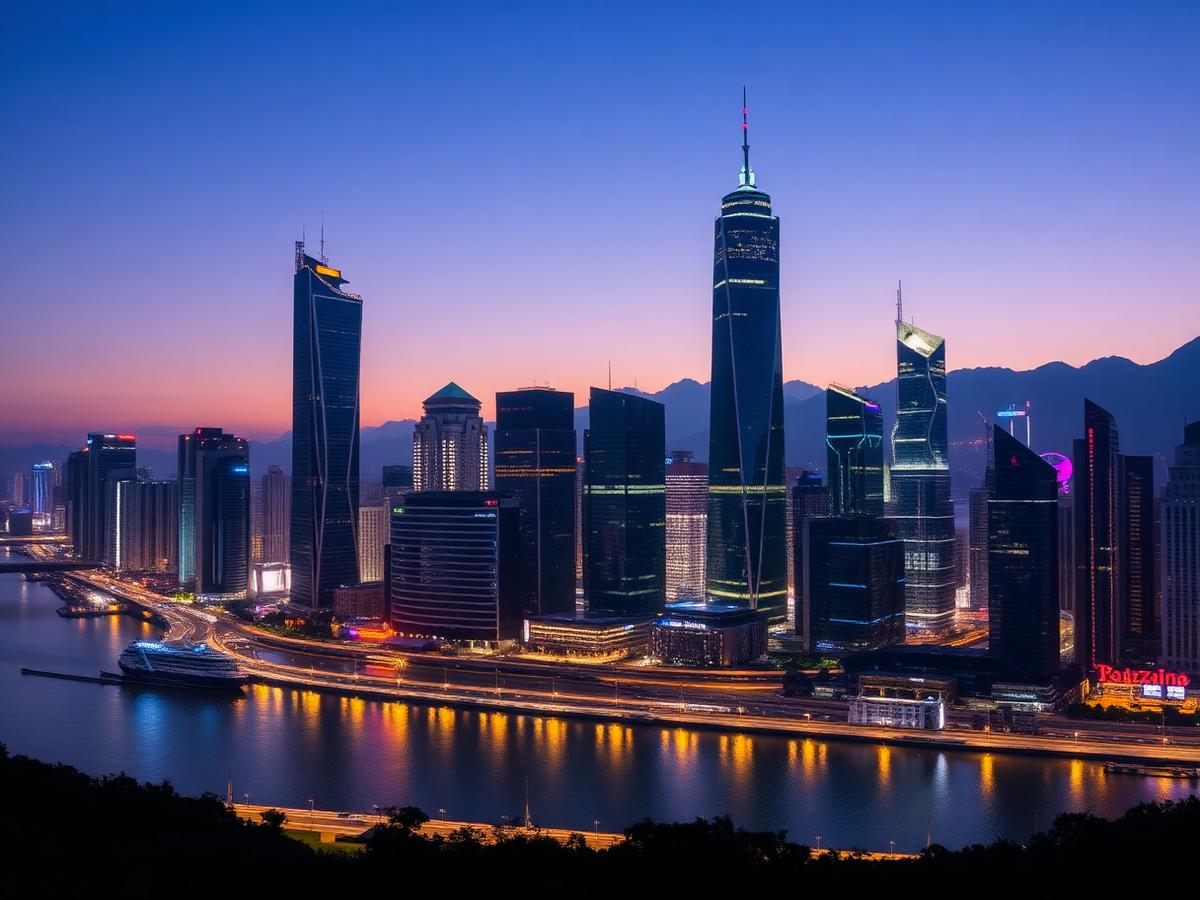 Shenzhen skyline