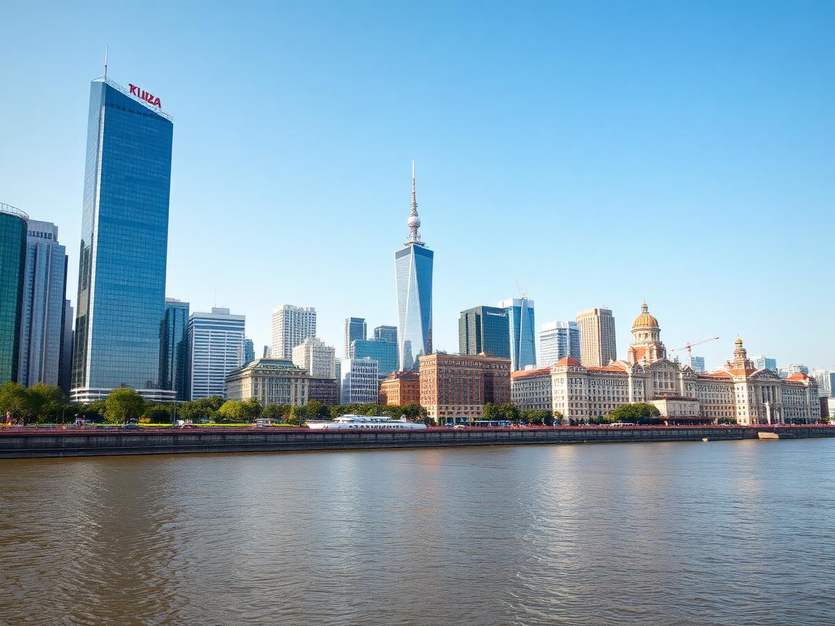 Tianjin skyline