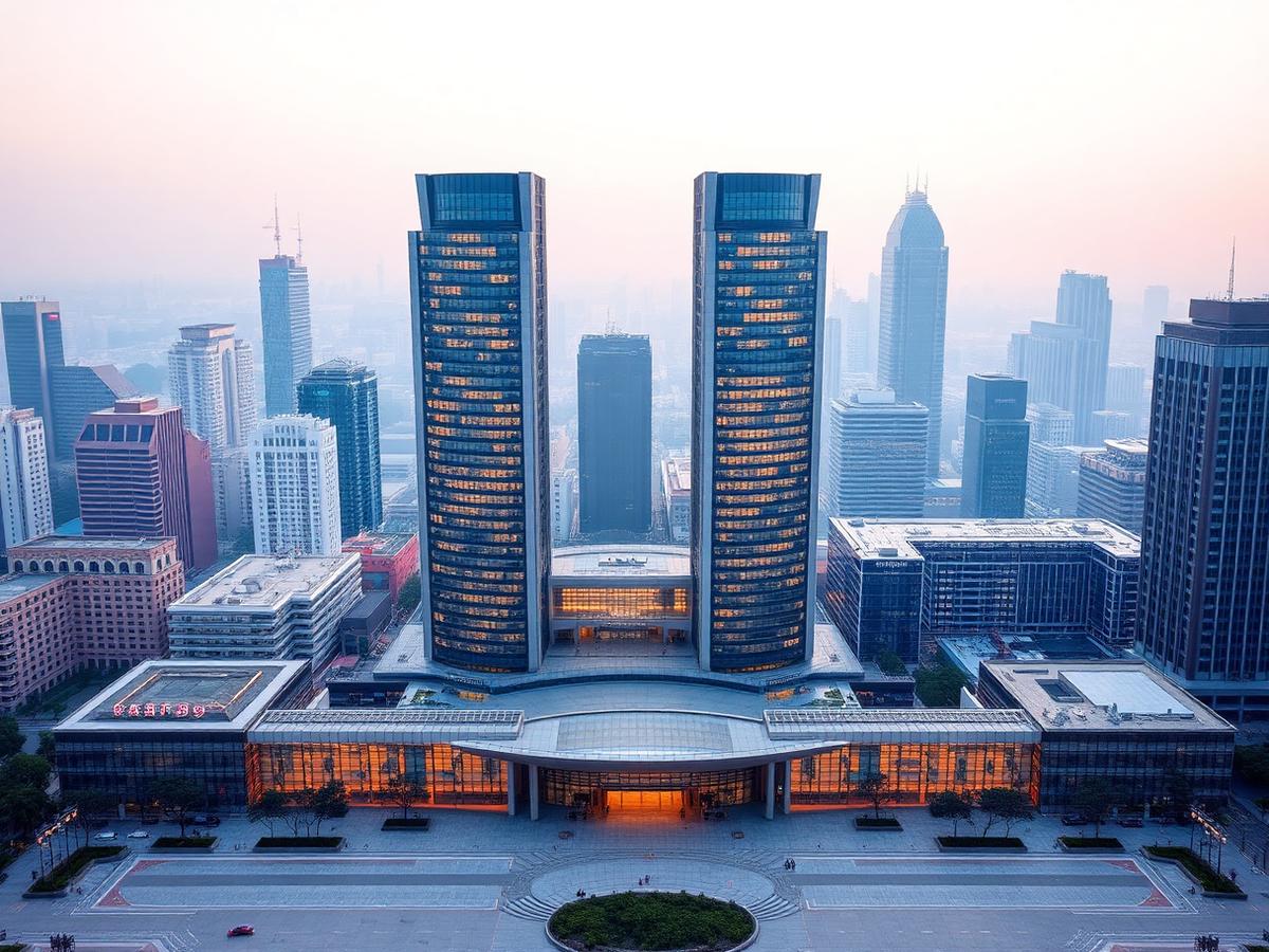 Zhengzhou skyline